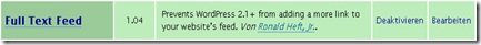 Full Text Feed WordPress Plugin